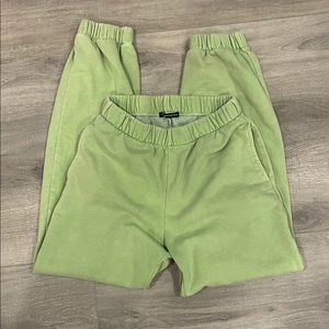 Lime Green Rosa Sweatpants